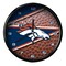 The Memory Company 11.5" Blue and Brown NFL Denver Broncos Wall Clock